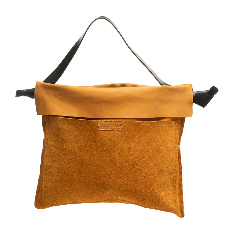 Yellow leather woman bag - Accessories - Products - ObjectsLab